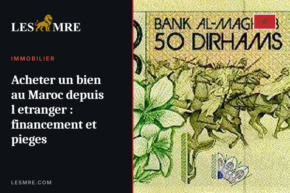 Acheter un bien au Maroc depuis l etranger : financement et pieges