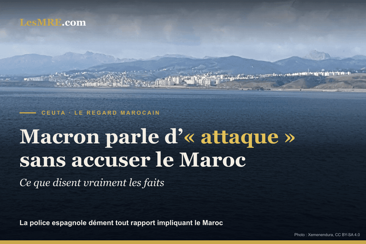 Ceuta : Macron parle d’« attaque » sans accuser le Maroc, ce que disent vraiment les faits