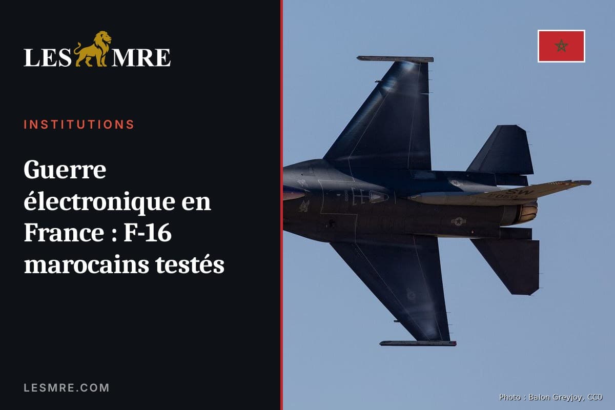 Guerre électronique en France : F-16 marocains testés