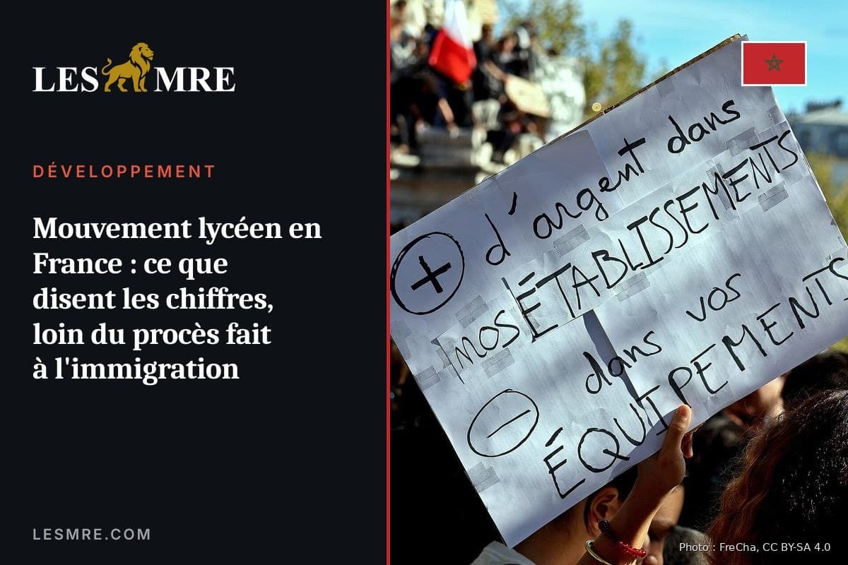 Mouvement lycéen en France : ce que disent les chiffres, loin du procès fait à l'immigration