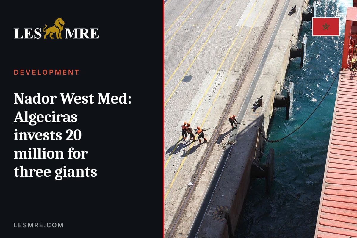 Nador West Med : Algésiras investit 20 millions pour trois géants