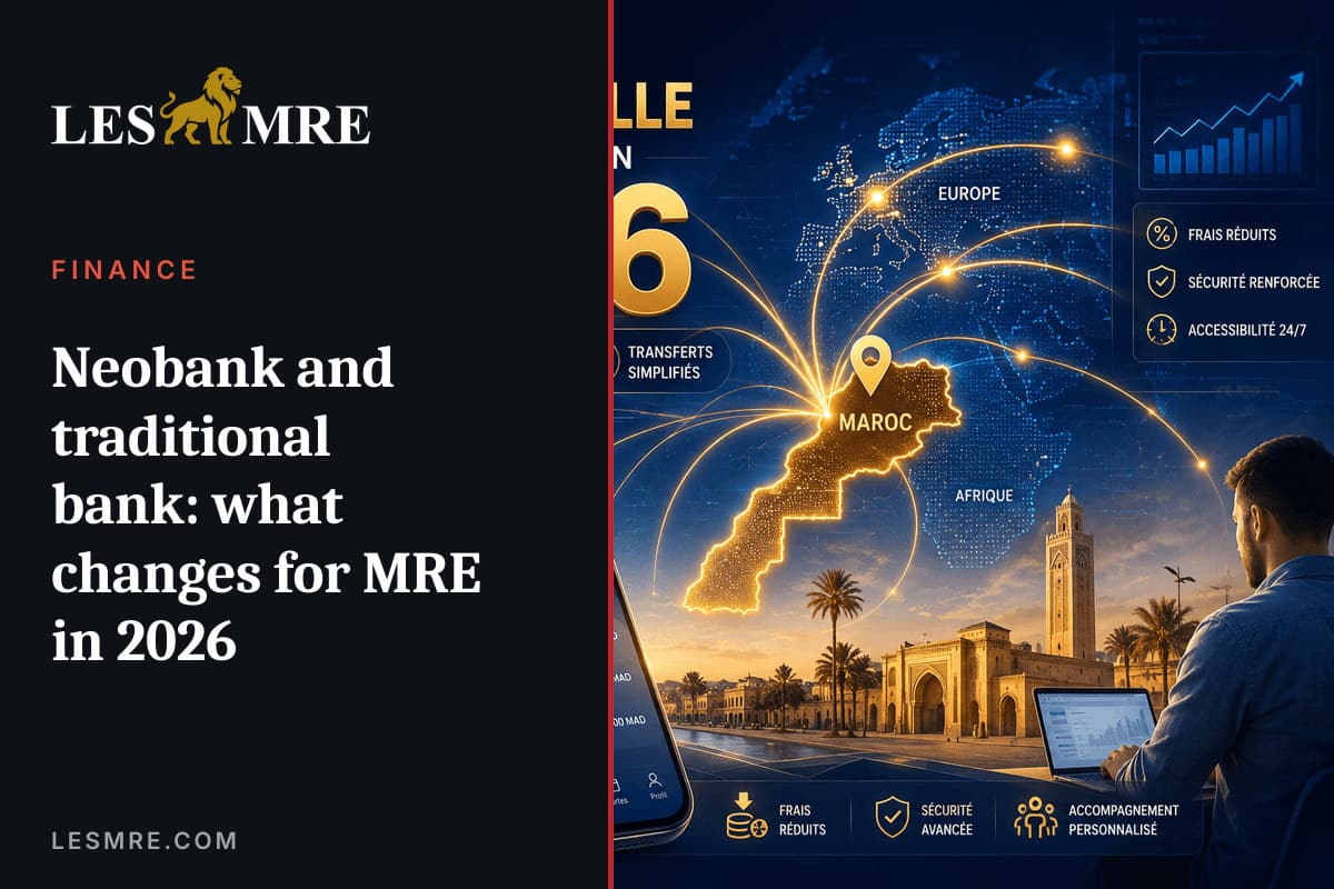 Néobanque et banque traditionnelle : ce qui change pour les MRE en 2026