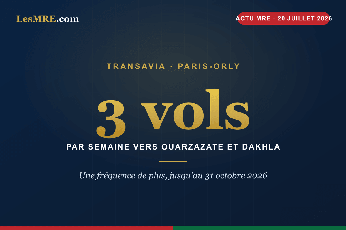 Ouarzazate et Dakhla : 3 vols directs par semaine de Paris