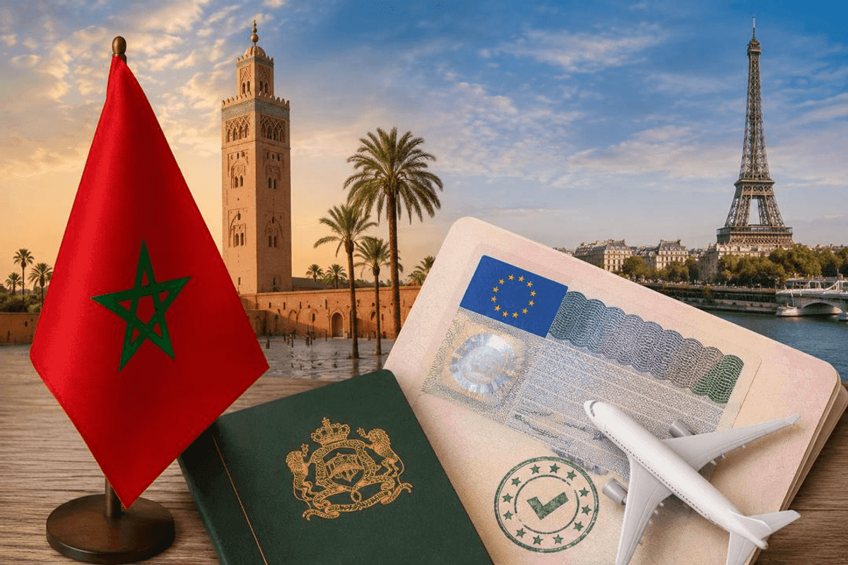 Visas Schengen 2025 : le Maroc 5e mondial, 480 354 délivrés et 19 % de refus