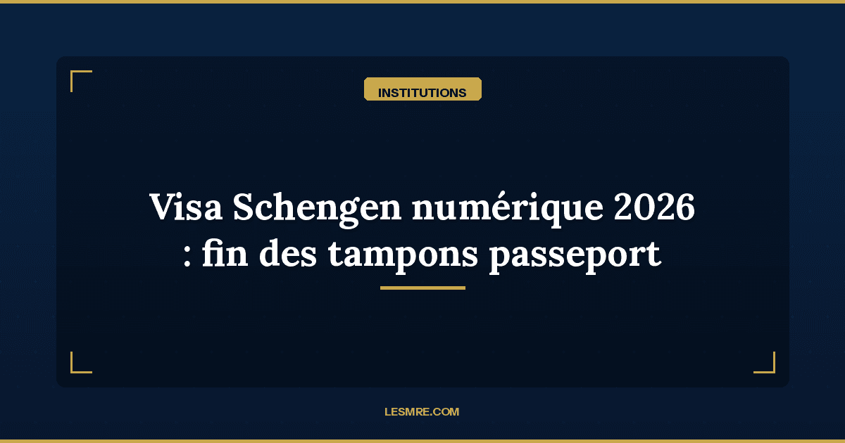 Visa Schengen numérique 2026 : fin des tampons, biométrie et plateforme en ligne pour les Marocains